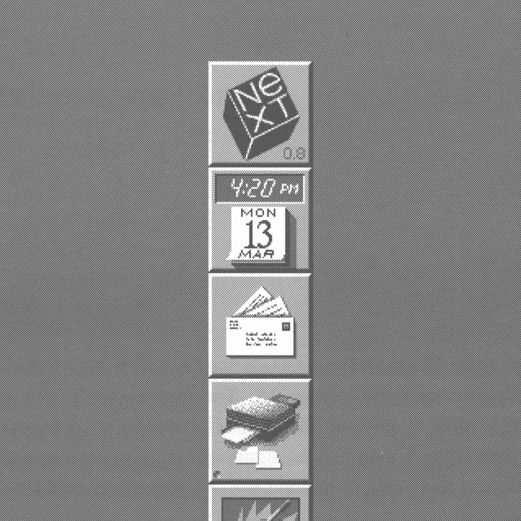 The NextStep 0.8 dock from 1988